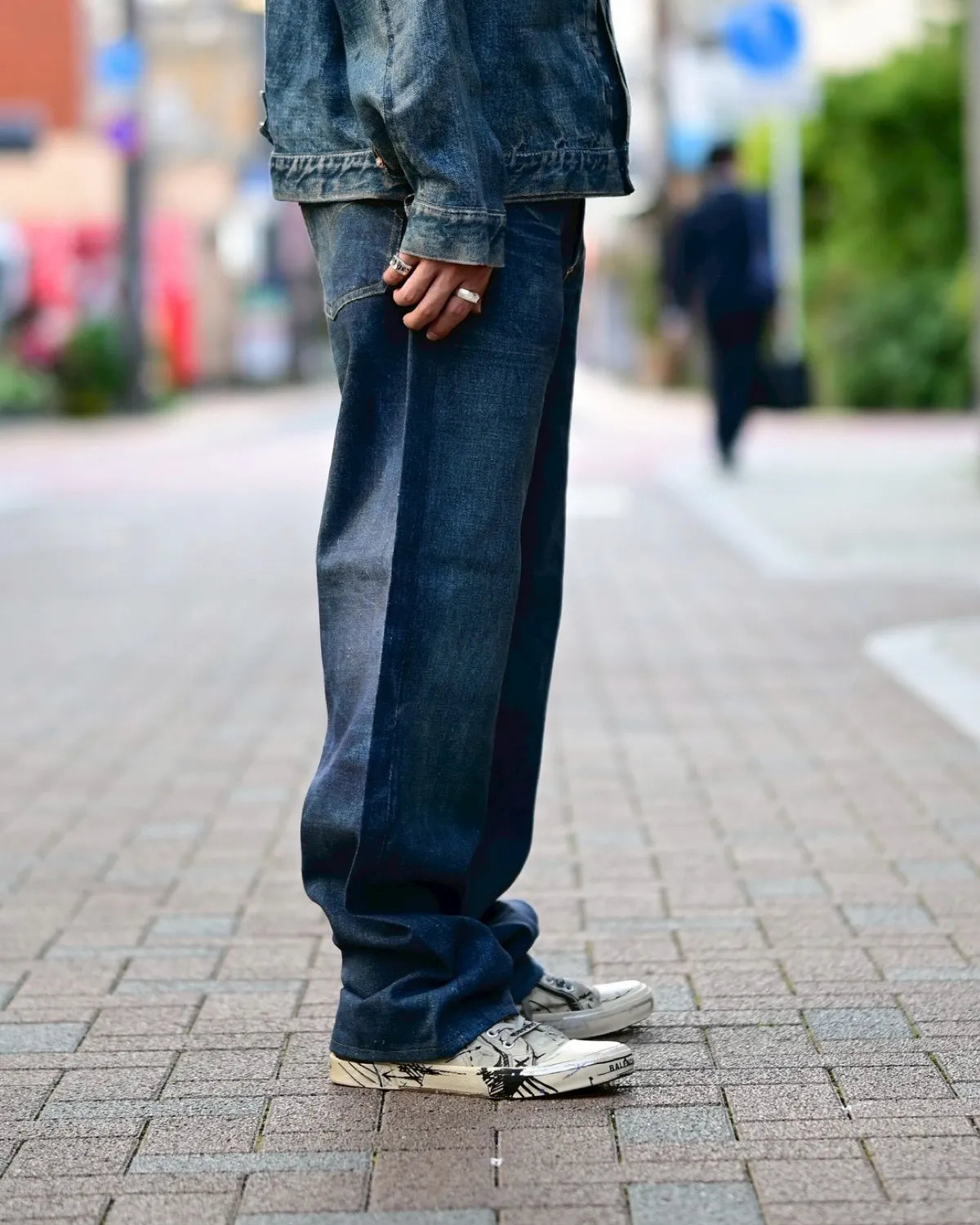 eYe JUNYA WATANABE MAN × Levis × Ber Ber Jin / 麻オックス Levis Wネーム Ber Ber Jin (WQ-P902-100)