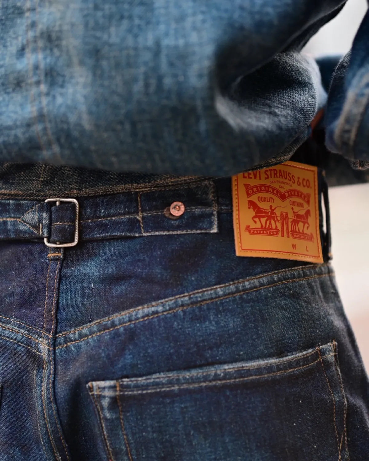 eYe JUNYA WATANABE MAN × Levis × Ber Ber Jin / 麻オックス Levis Wネーム Ber Ber Jin (WQ-P902-100)