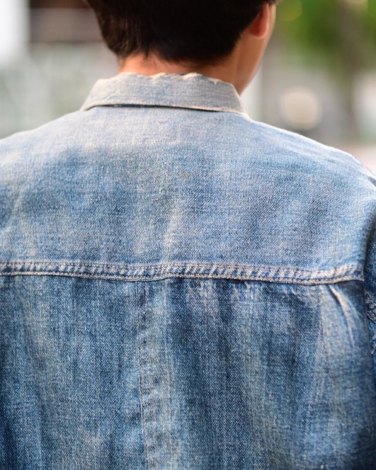 eYe JUNYA WATANABE MAN × Levis × Ber Ber Jin / 麻オックス 転写プリント Levis Wネーム Ber Ber Jin (WQ-J904-100)