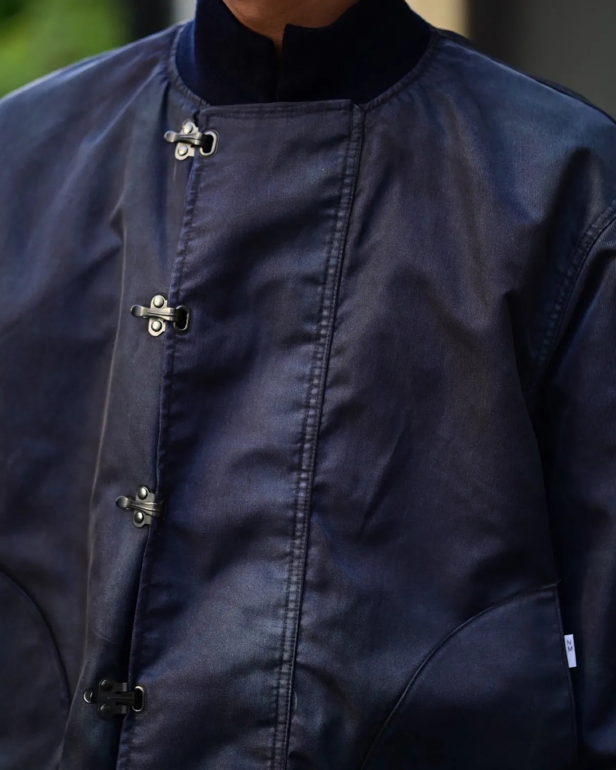 eYe JUNYA WATANABE MAN × New Manual / ナイロンツイル 転写プリント New Manual Wネーム (WQ-J905-100)