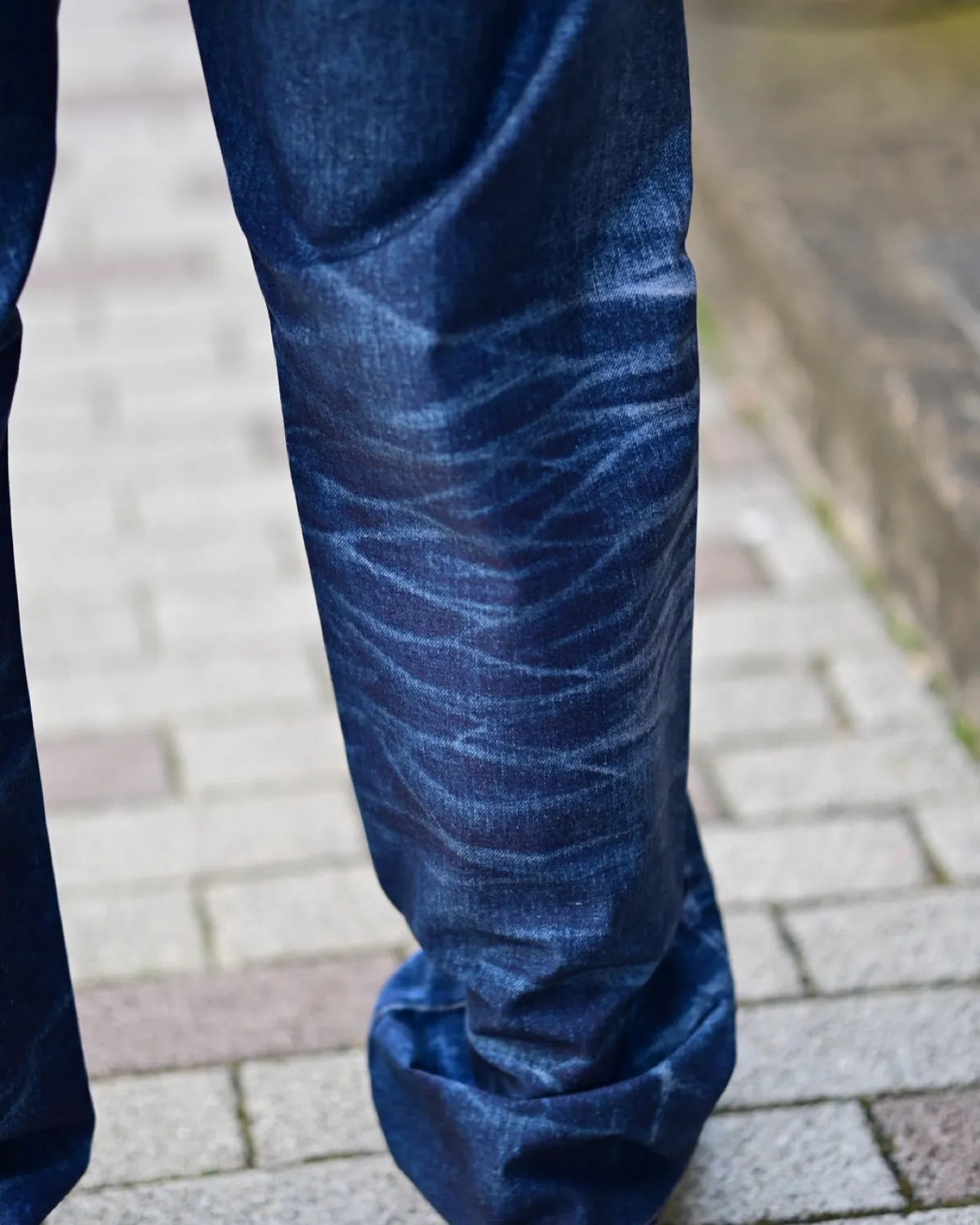 eYe JUNYA WATANABE MAN × New Manual / 綿ナイロンツイル 転写プリント New Manual Wネーム (WQ-P903-100)