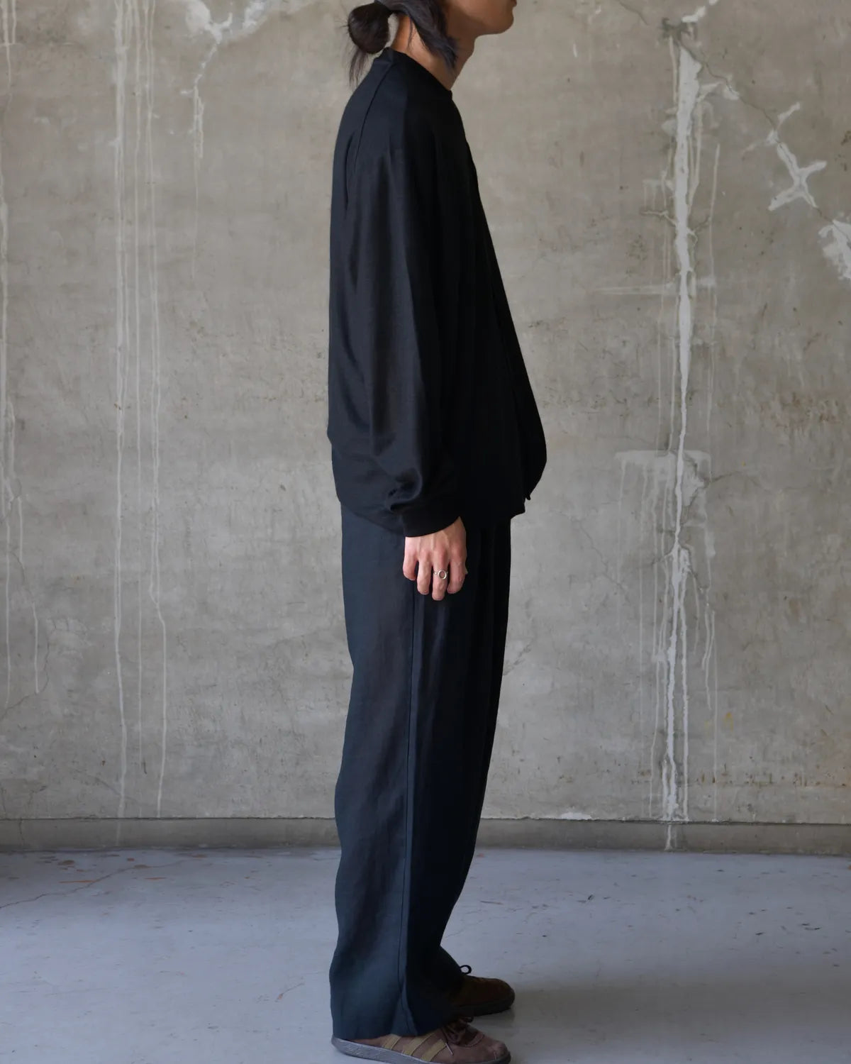 markaware ベスト&ボトム セットアップ サイズ2 MARKAWARE(マーカウェア) / Hemp Shirting / Double Pleated Easy