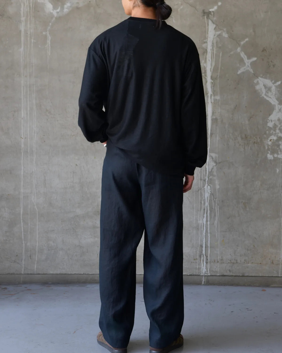 MARKAWARE / Hemp Shirting / Double Pleated Easy Trousers (A26B05PT01C)