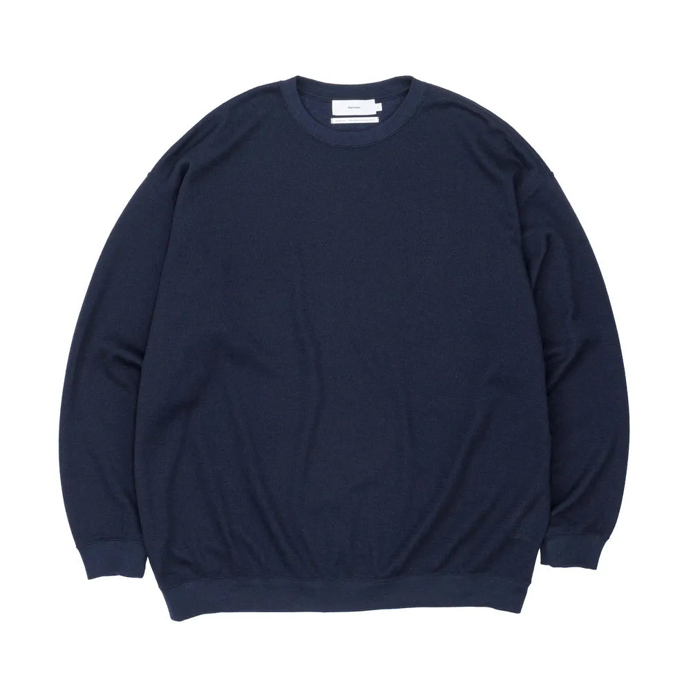 Graphpaper / Wool Honeycomb Crew Neck Thermal (GU243-70219B)