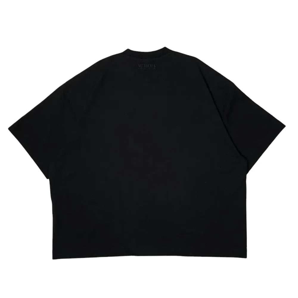 VETEMENTS / VET CROPPED CROPPED BOXY T-SHIRT (UA66TR685W1000)