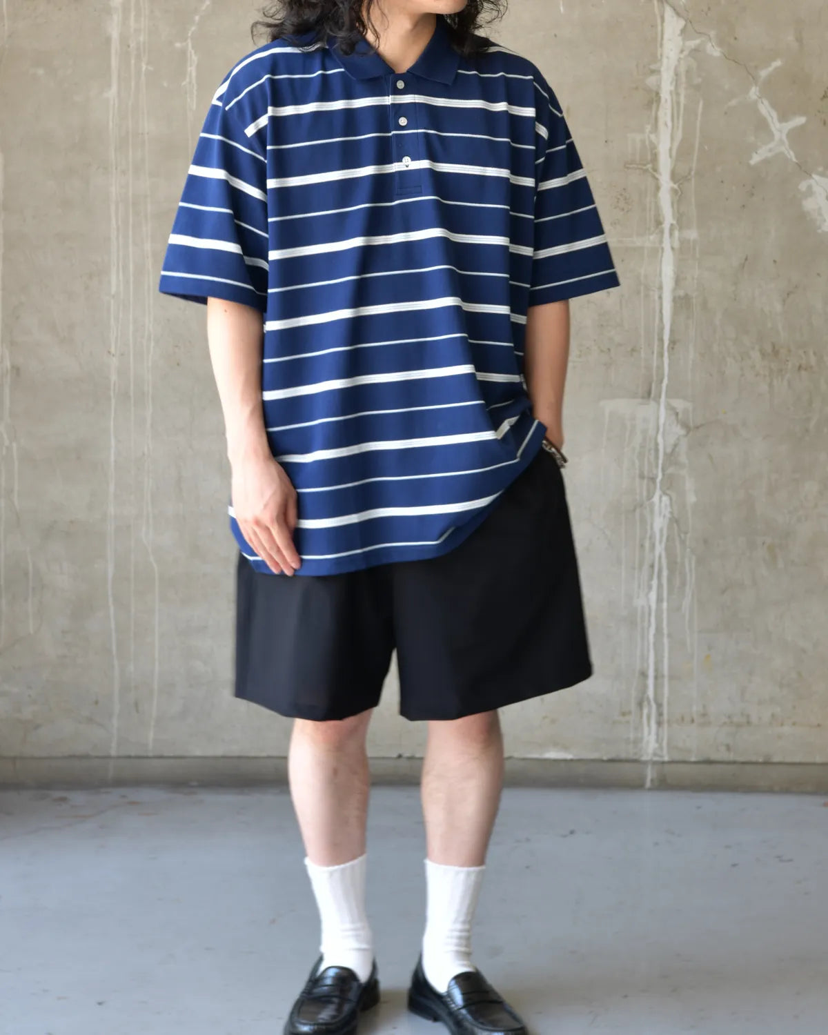 COOTIE PRODUCTIONS® / Moss Stitch Border S/S Polo (CTE-26S328)
