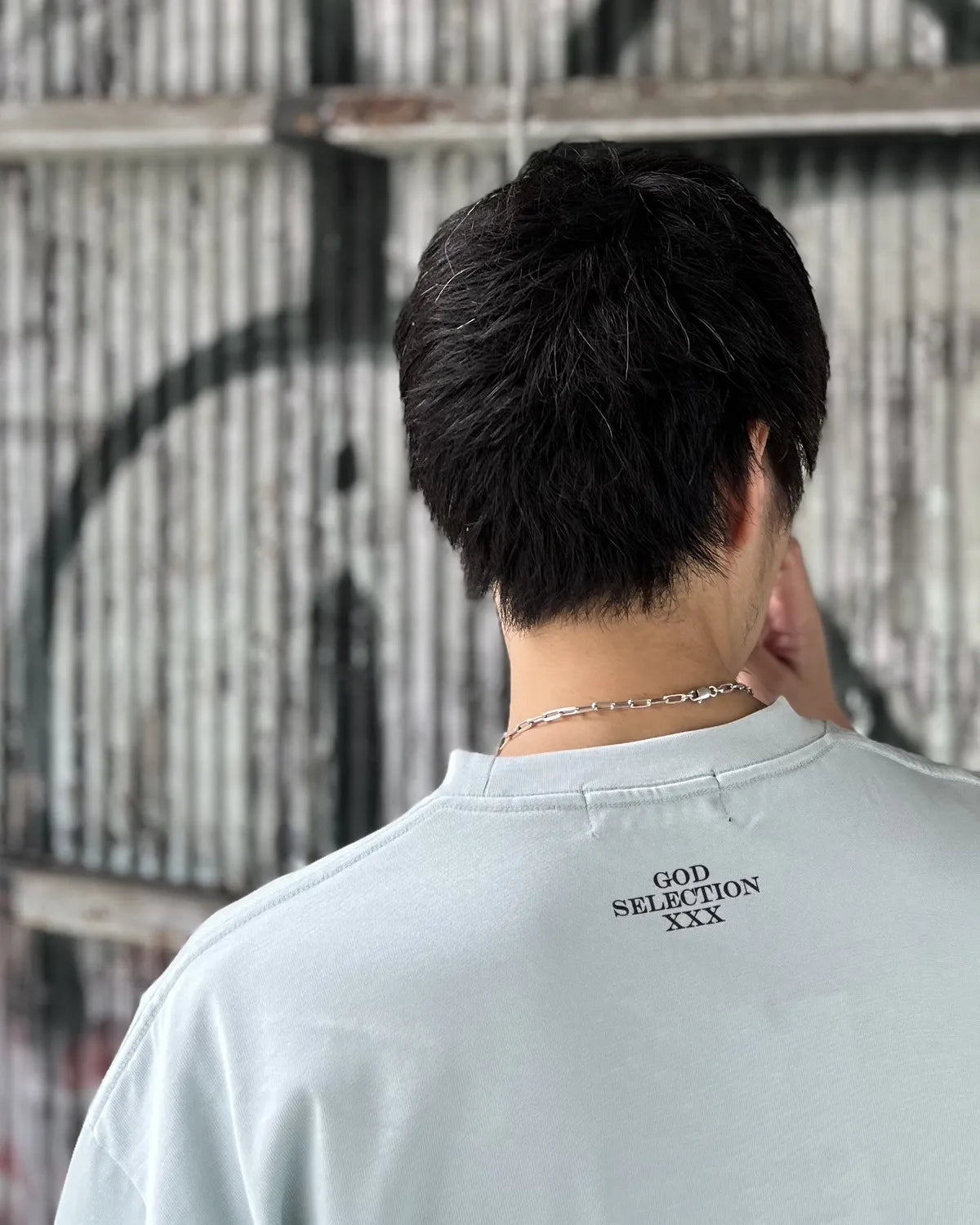 GOD SELECTION XXX / "Oval Rope" Logo Tee (GX-S26-ST-11)