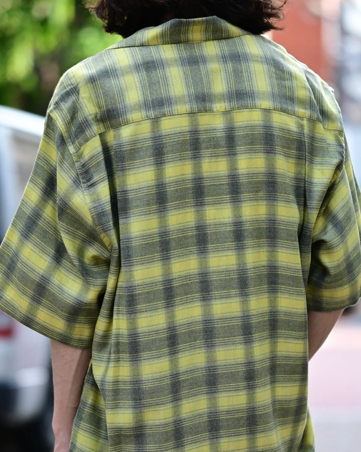 WACKO MARIA(ワコマリア) / OMBRE CHECK OPEN COLLAR SHIRT S/S -TYPE