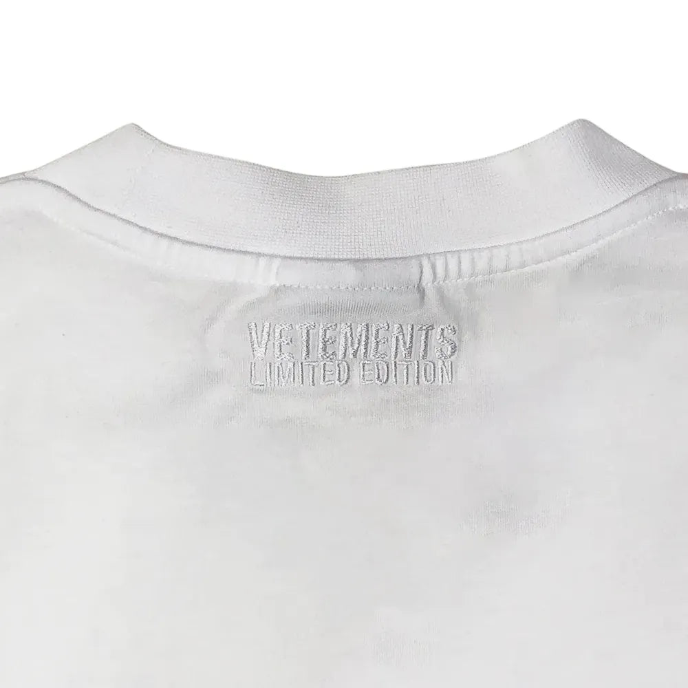 VETEMENTS / OVAL LOGO OVERSIZED T-SHIRT (UA66TR605BW1000)