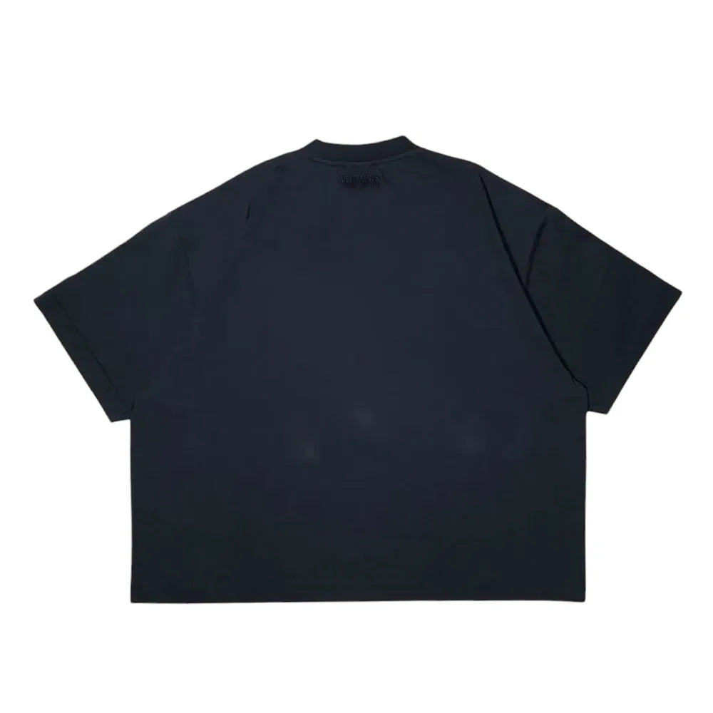 VETEMENTS / OVAL LOGO CROPPED BOXY T-SHIRT (UA66TR600E1000)