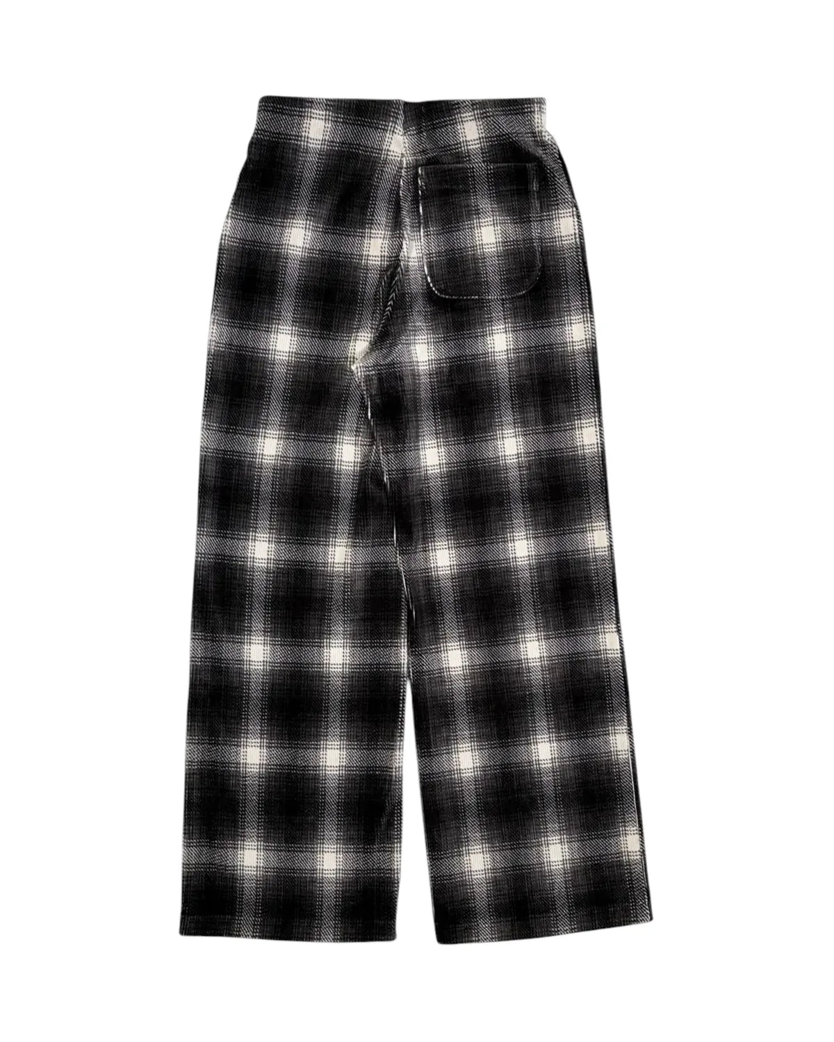 PHEENY / Ombre Check Stretch Corduroy Wide Pants (PA26-CS16)