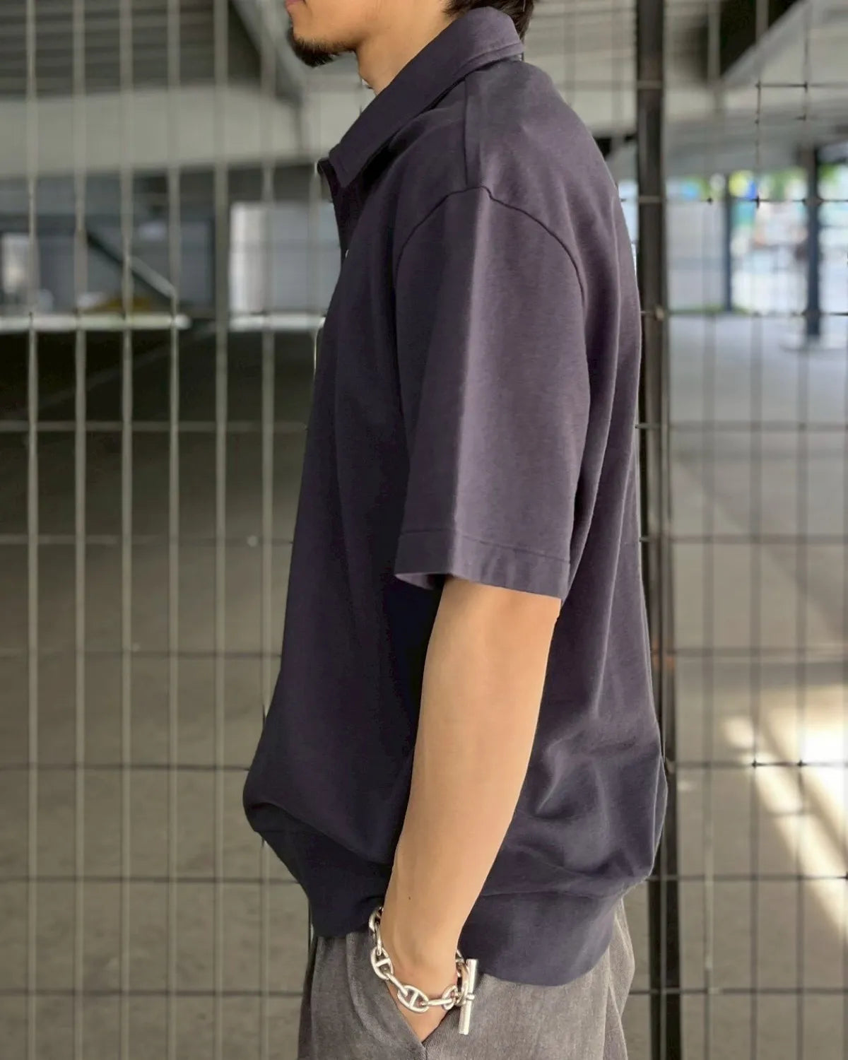 SEQUEL / SWEAT POLO SHIRT (SQ-26SS-CS-05)
