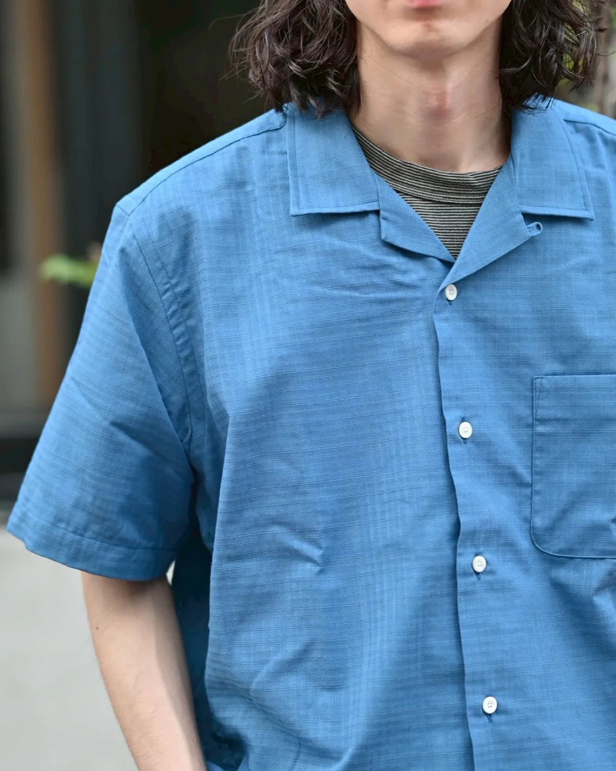 nanamica (ナナミカ) / Open Collar Panama S/S Shirt | 公式通販 JACK