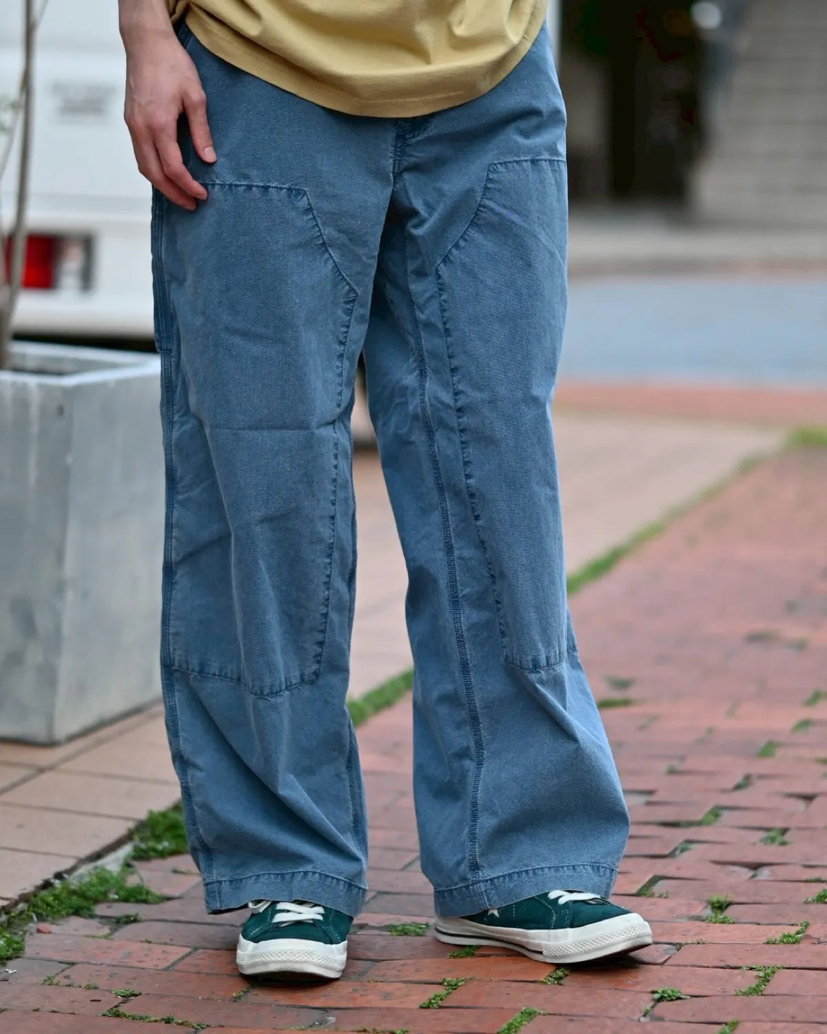 nanamica / Indigo Weather Deck Pants (S26SC002)