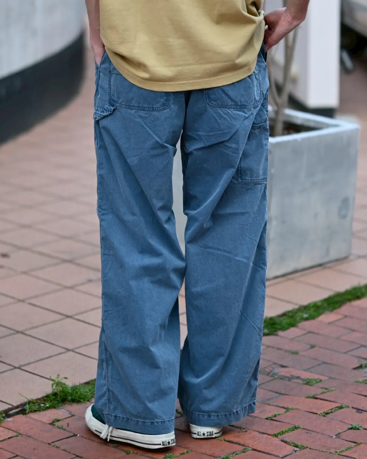 nanamica / Indigo Weather Deck Pants (S26SC002)