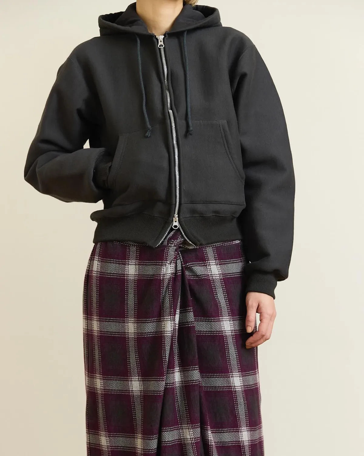 PHEENY / Athletic Fleece Zip-Up hoodie (PA26-CS02)