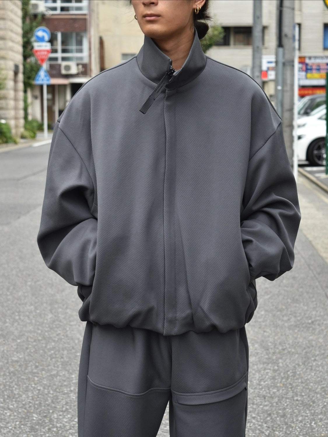 N.HOOLYWOOD COMPILE / STAND COLLAR BLOUSON (2252-BL13-001)