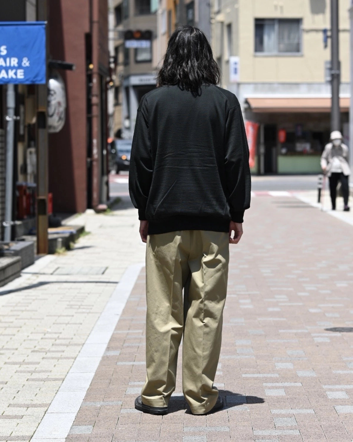 A.PRESSE / Wool Knit L/S Polo Shirts (25AAP-03-08)