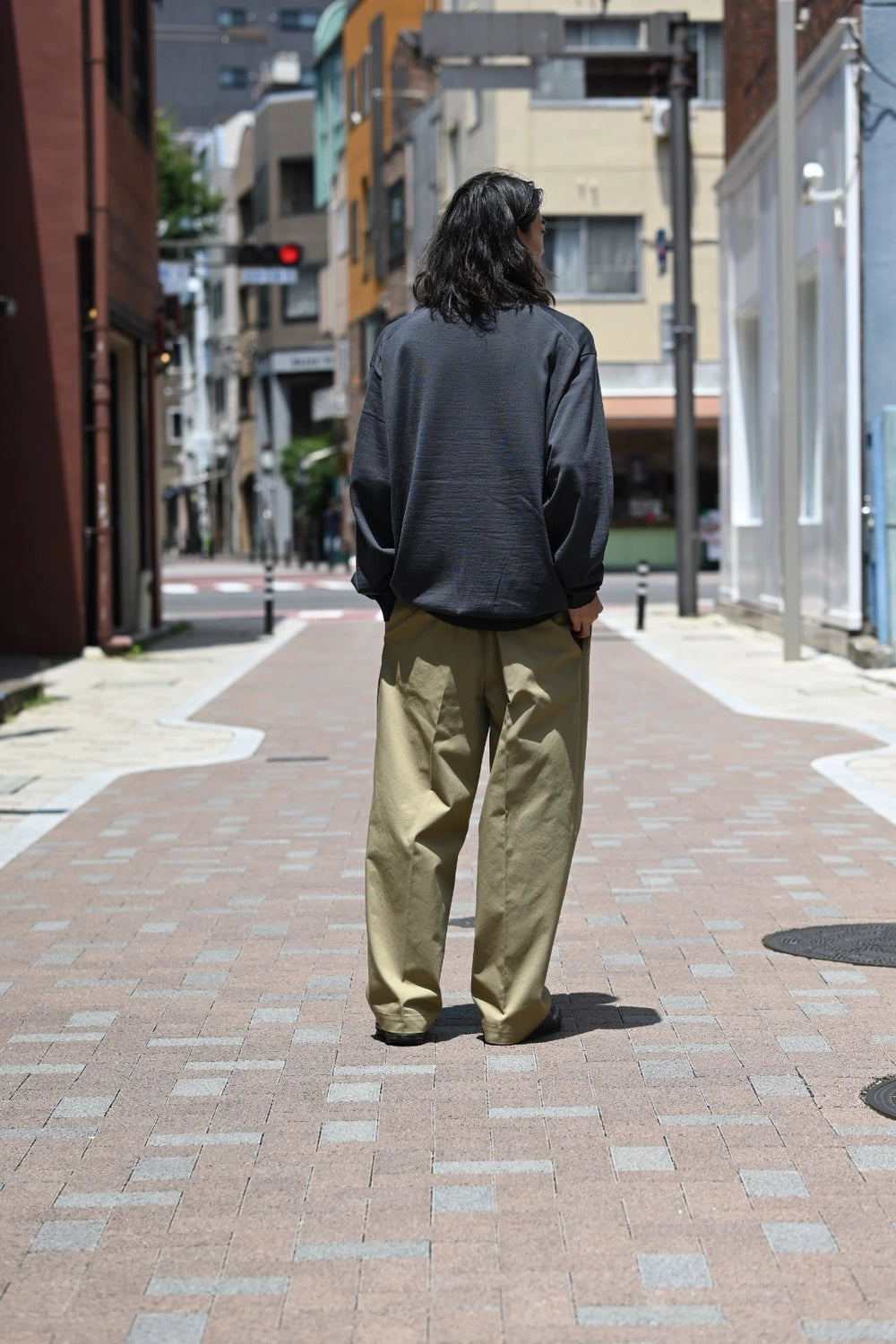 A.PRESSE / Wool Knit Henley Neck Sweater (25AAP-03-09)