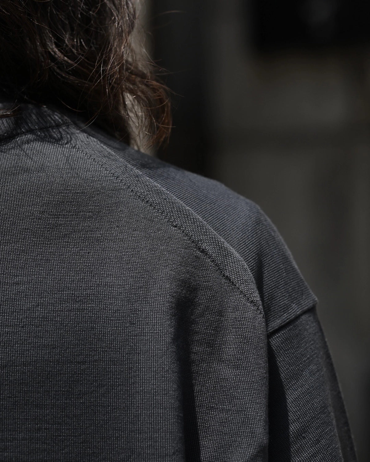 A.PRESSE / Wool Knit Henley Neck Sweater (25AAP-03-09)