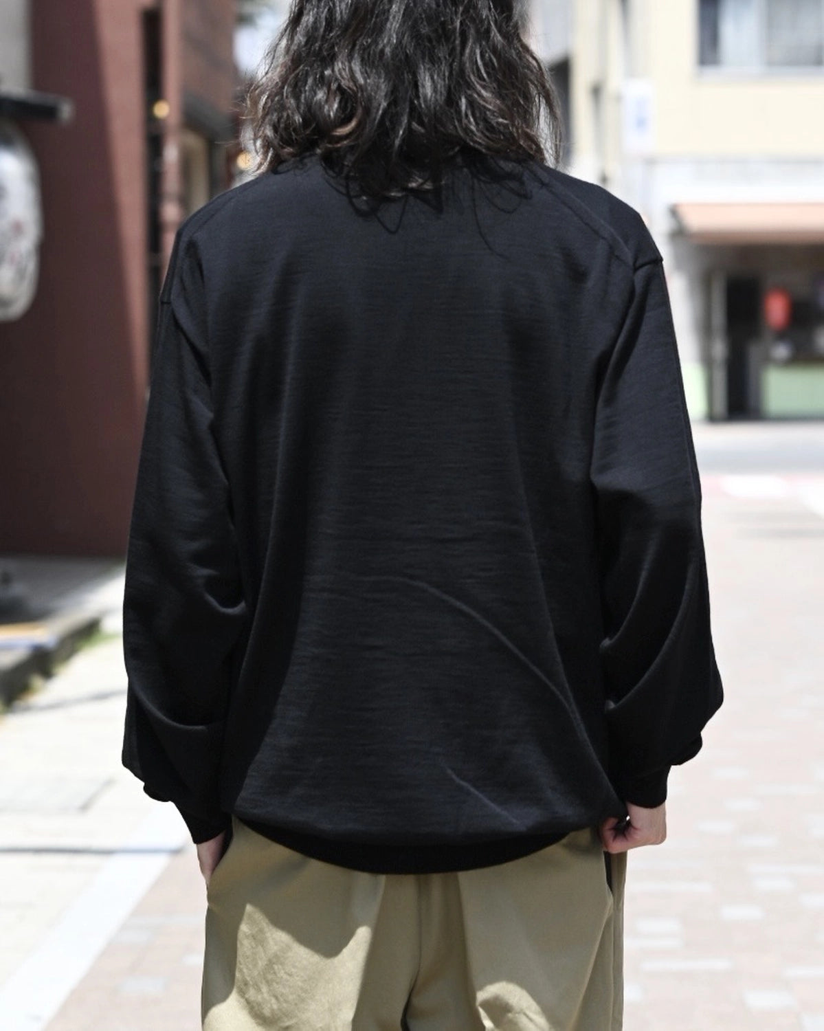 A.PRESSE / Wool Knit Henley Neck Sweater (25AAP-03-09)