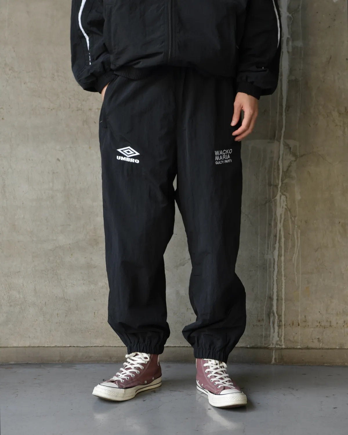 WACKO MARIA × UMBRO / TRACK PANTS -TYPE-1- (26FW-WMO-UB02)
