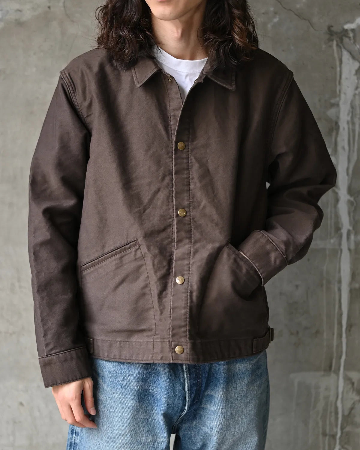 MASSES / MOLESKIN SNAP JKT (1262043013)