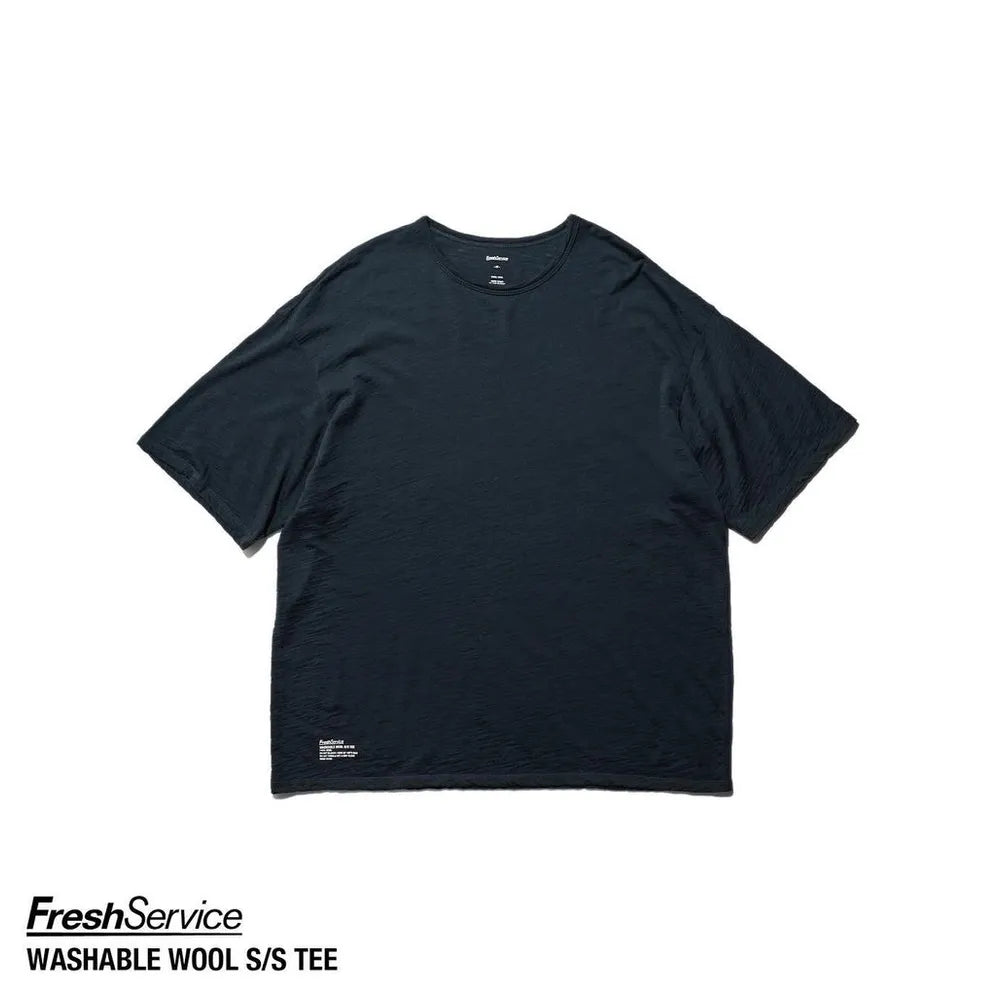 FreshService / WASHABLE WOOL S/S TEE