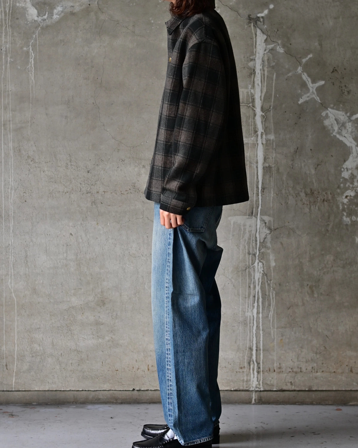 A.PRESSE / Wool Cashmere CPO Shirt (26AAP-02-10)