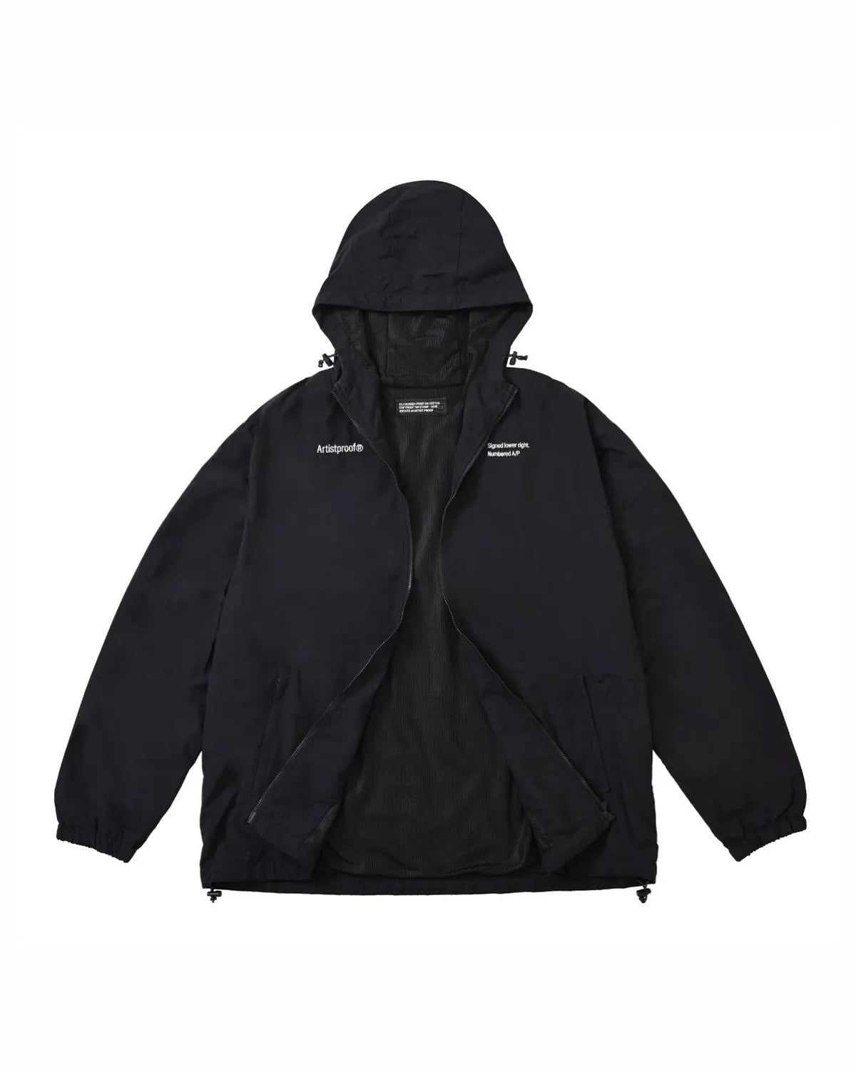ARTIST PROOF / CORDURA Nylon Hooded Jacket w/Drawcord  (ATPF-043JK)