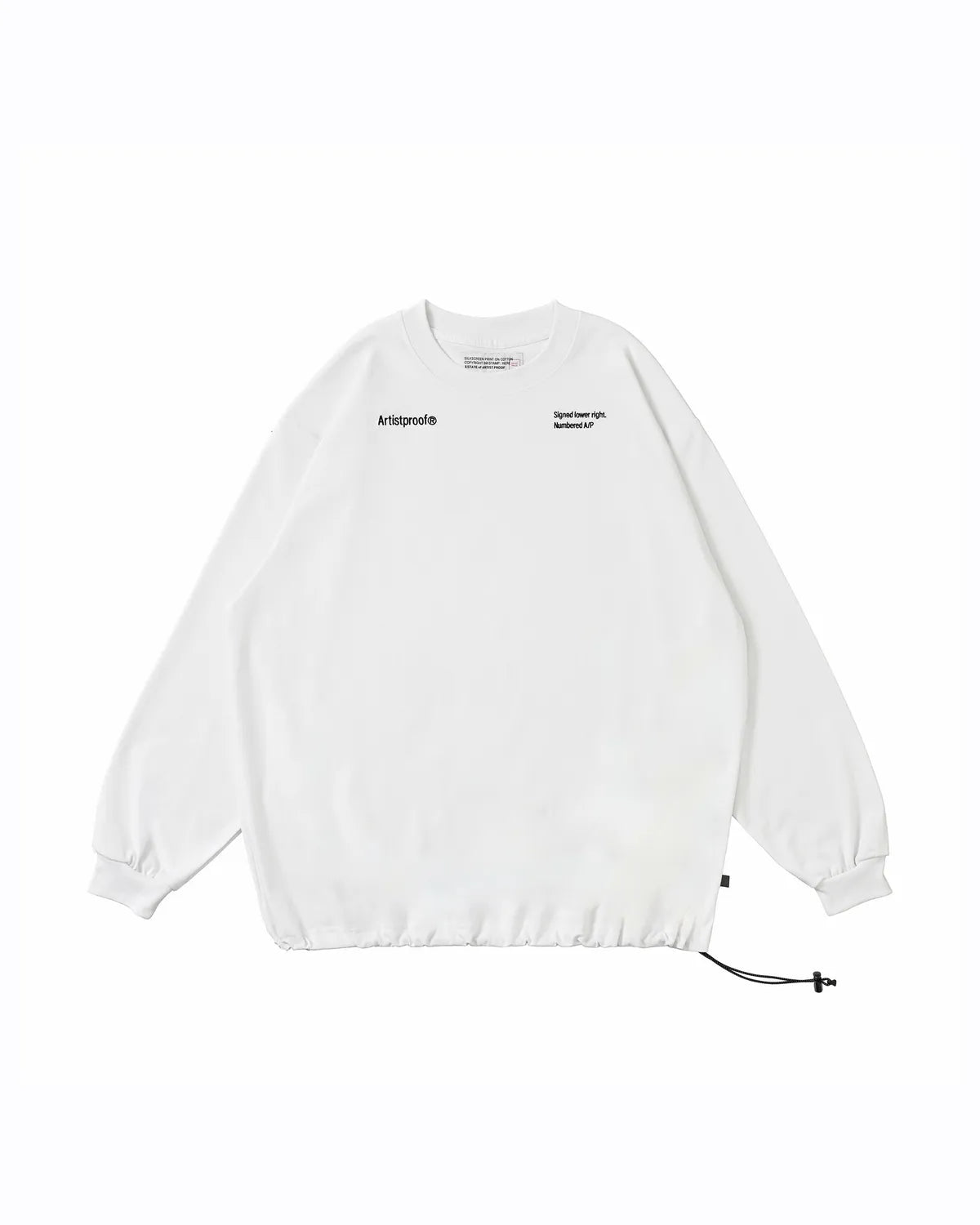 ARTIST PROOF / Visual Arts L/S Pullover w/Drawcord  (ATPF-044LS)