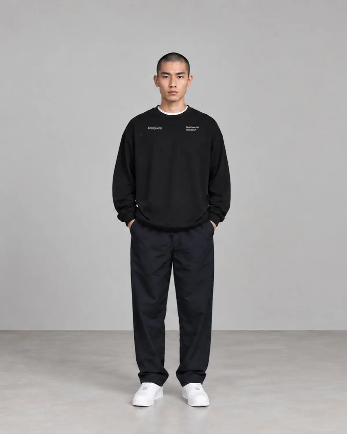 ARTIST PROOF / Visual Arts L/S Pullover w/Drawcord  (ATPF-044LS)