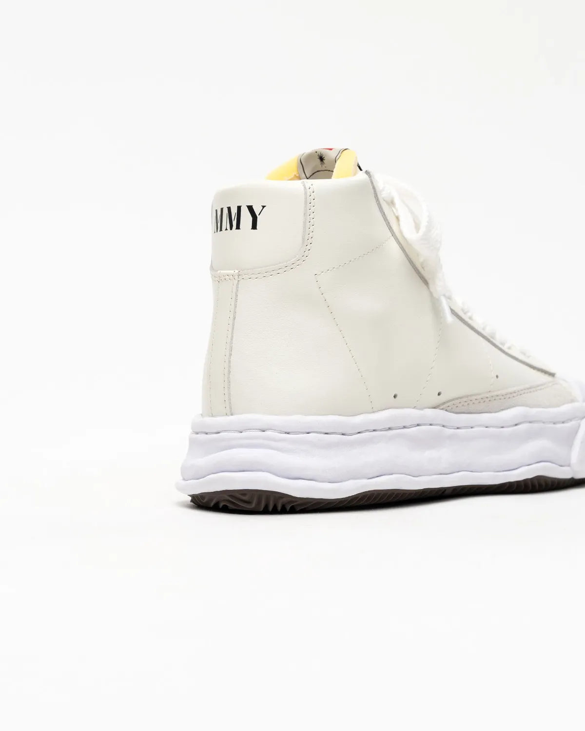 Maison MIHARA YASUHIRO / "JACKSON" OG Sole Leather High-top Sneakers (A17FW701)