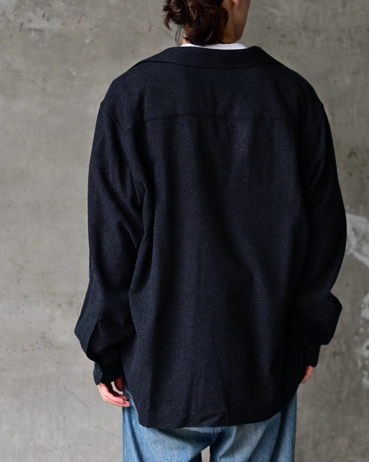 A.PRESSE / Wool Skipper Shirt (26AAP-02-17)