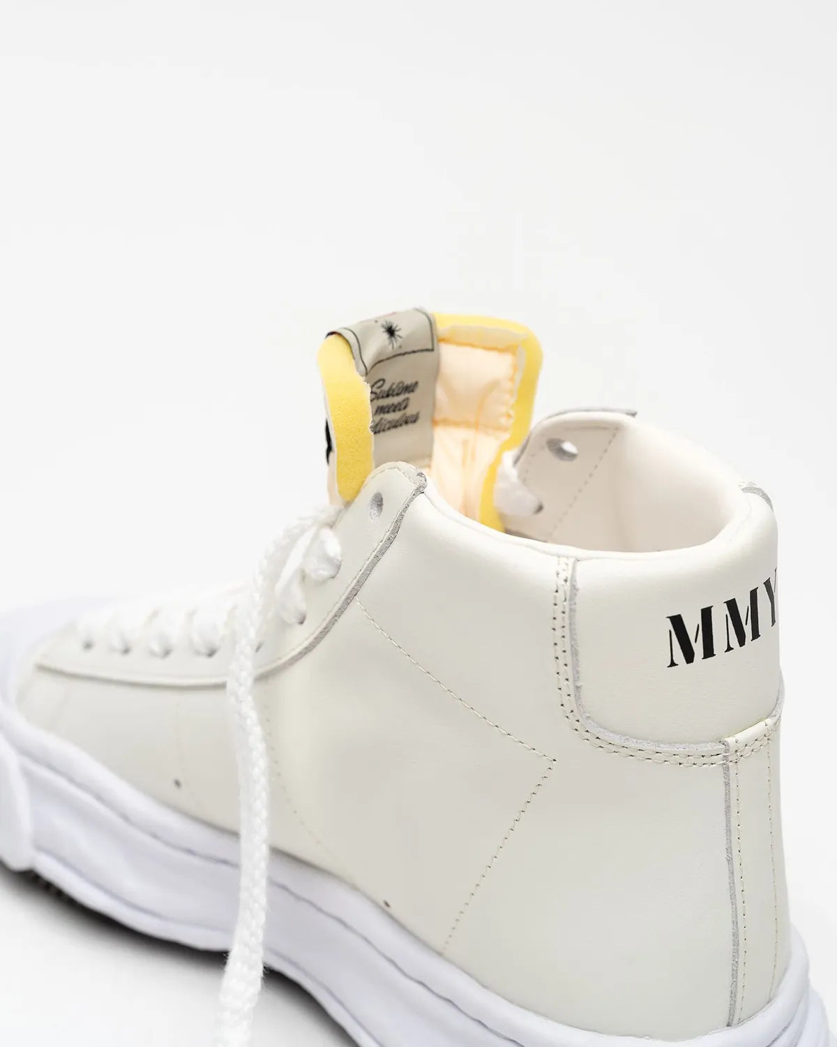 Maison MIHARA YASUHIRO / "JACKSON" OG Sole Leather High-top Sneakers (A17FW701)