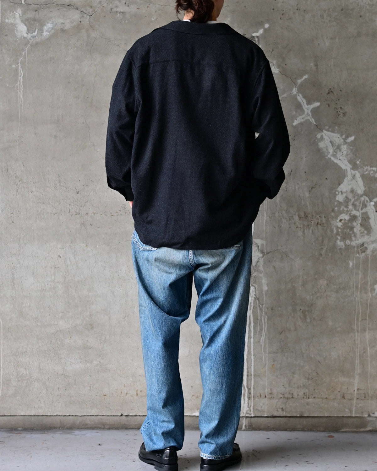 A.PRESSE / Wool Skipper Shirt (26AAP-02-17)