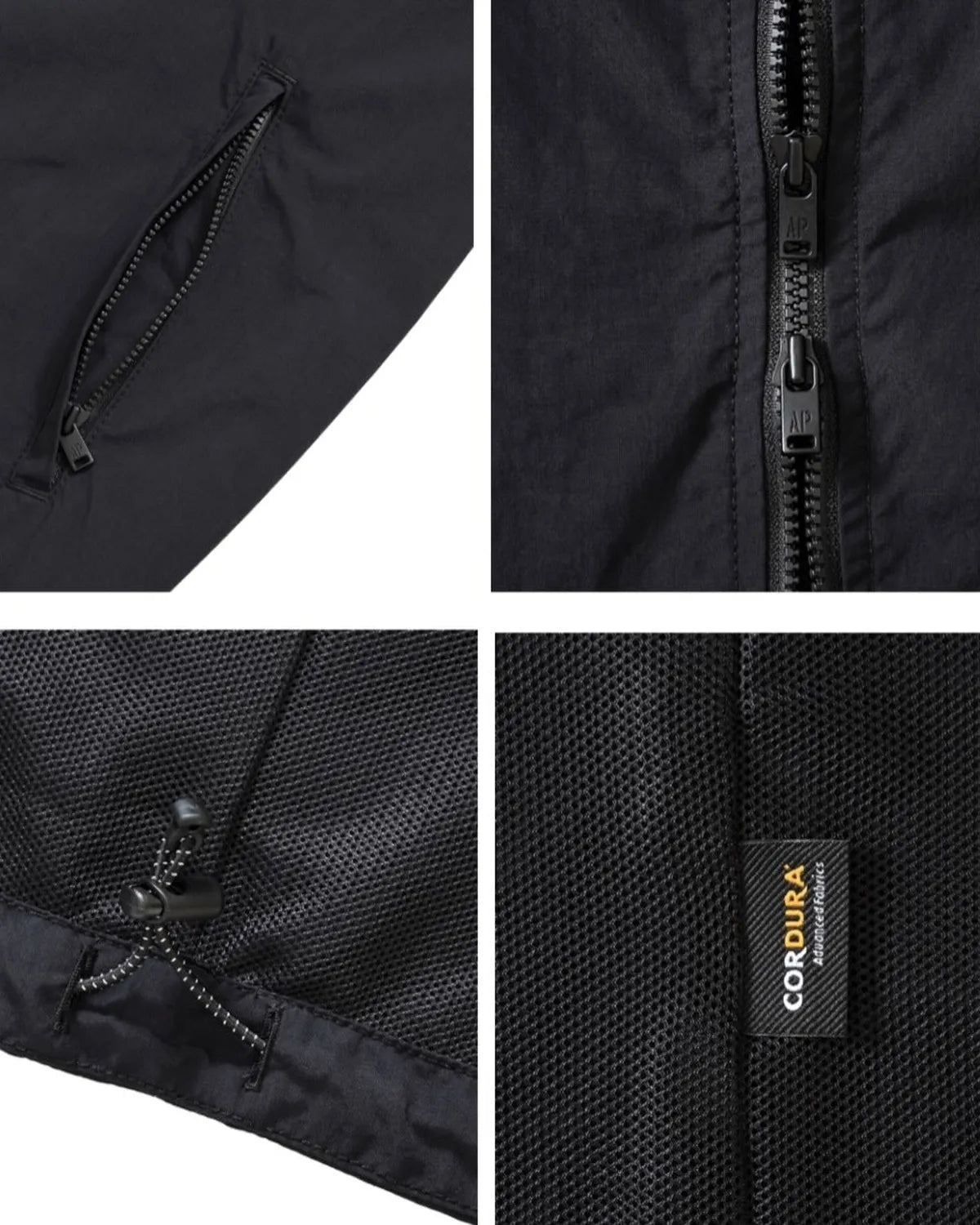 ARTIST PROOF / CORDURA Nylon Hooded Jacket w/Drawcord  (ATPF-043JK)