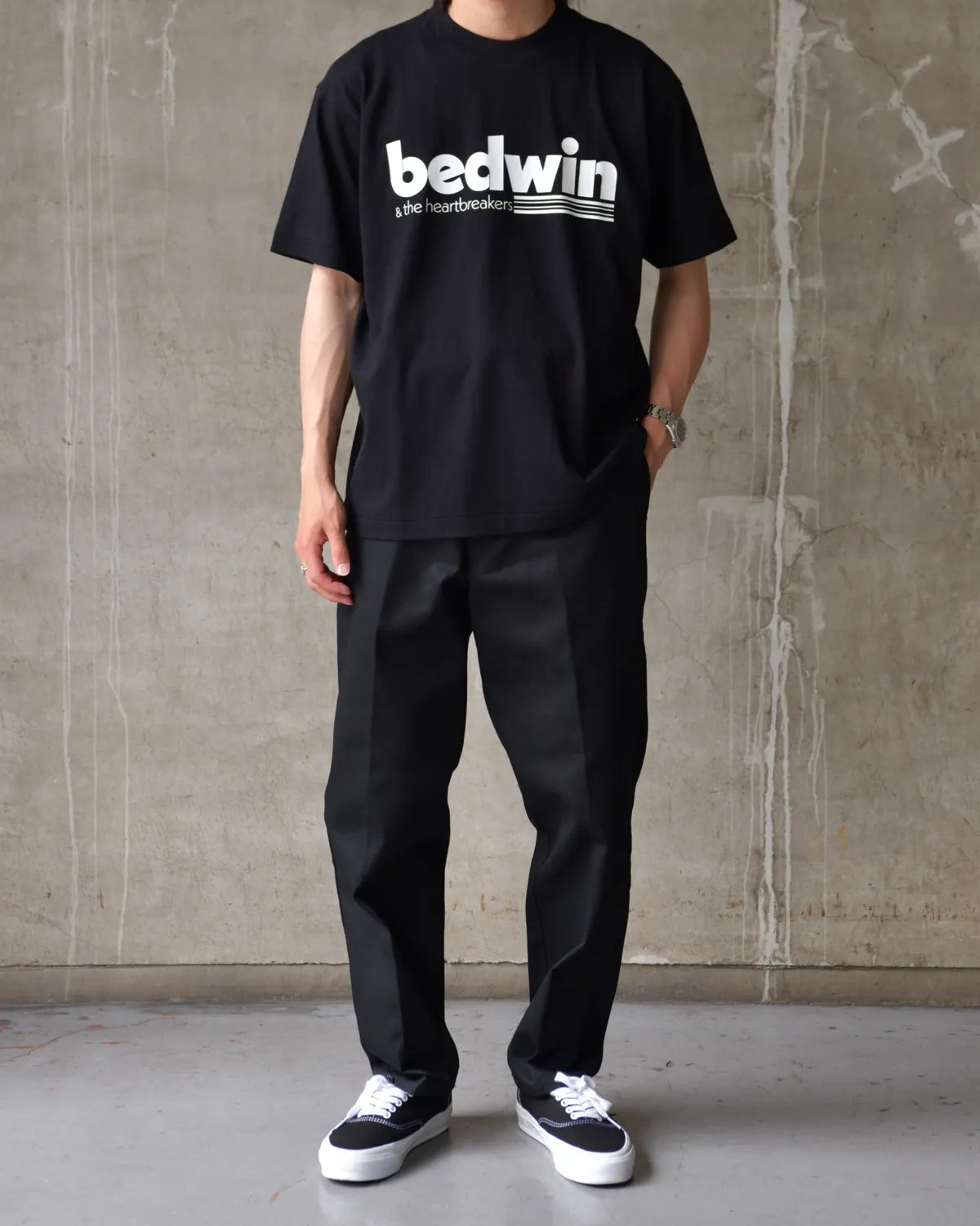 BEDWIN & THE HEARTBREAKERS / S/S PRINTED TEE "Future Past" (26SB2247)