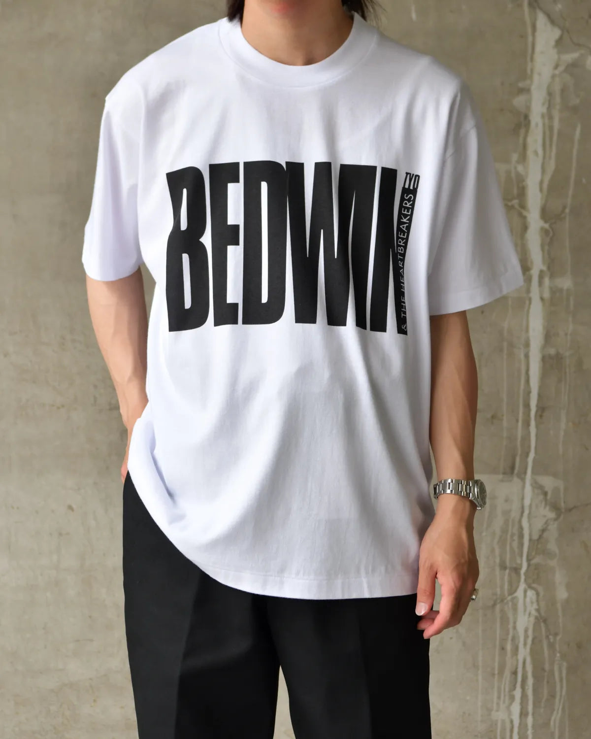 BEDWIN & THE HEARTBREAKERS / S/S PRINTED TEE "TYO Tee" (26SB2251)