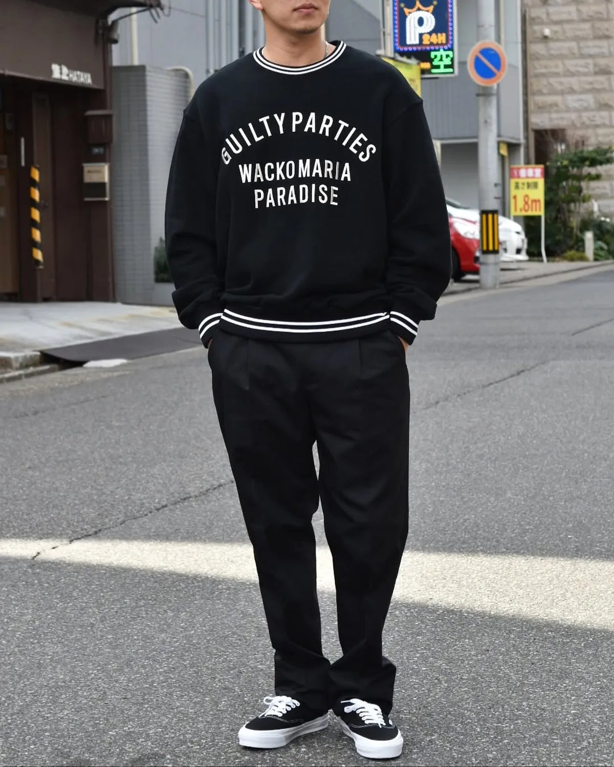 WACKO MARIA / MIDDLE WEIGHT CREW NECK SWEAT SHIRT -TYPE-3- (25SS-WMC-SS27)