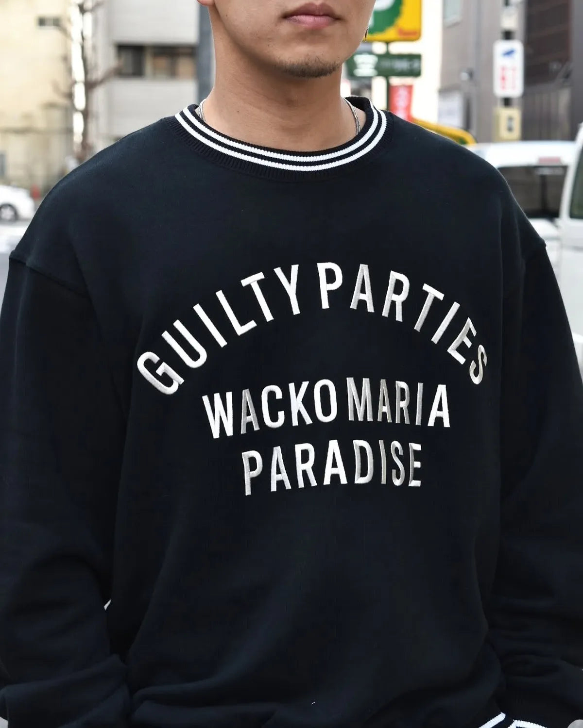 WACKO MARIA / MIDDLE WEIGHT CREW NECK SWEAT SHIRT -TYPE-3- (25SS-WMC-SS27)