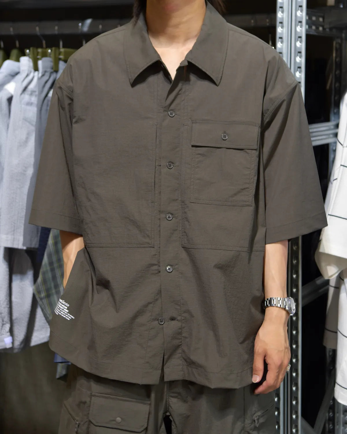 FreshService / DRY FLEX NYLON FIELD POCKET SHIRT (FSC262-50116)