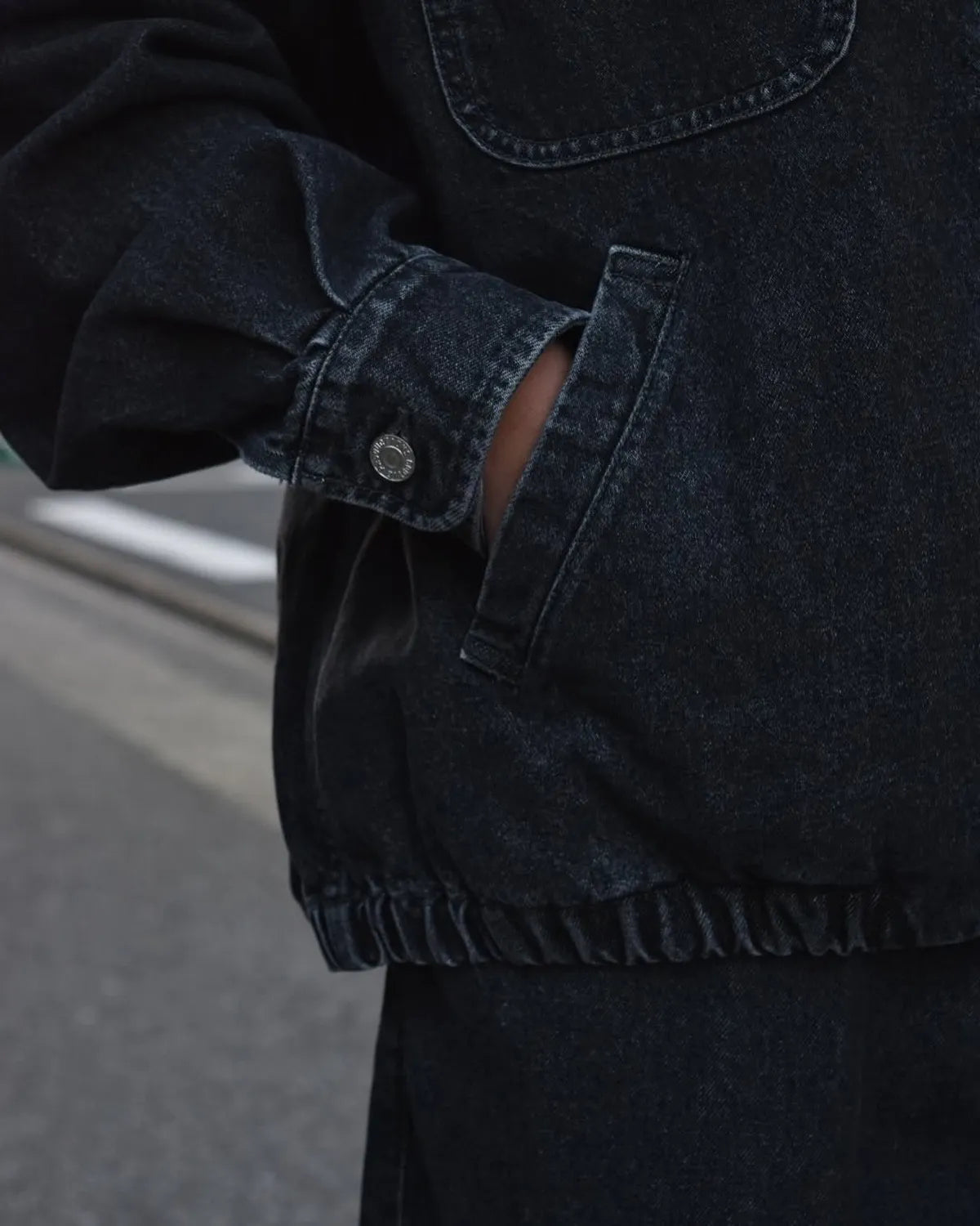 COOTIE PRODUCTIONS® / Denim Zip Up Work Jacket (CTE-25S202)