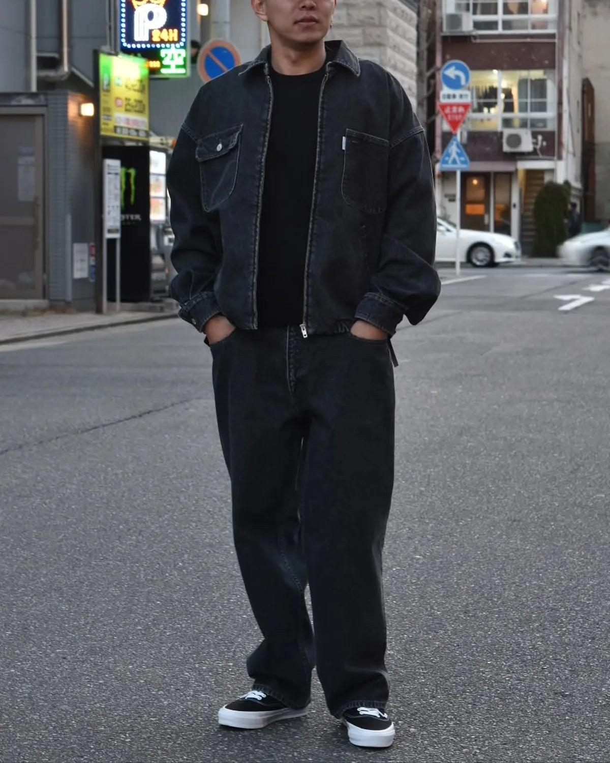 COOTIE PRODUCTIONS® / Denim Zip Up Work Jacket (CTE-25S202)