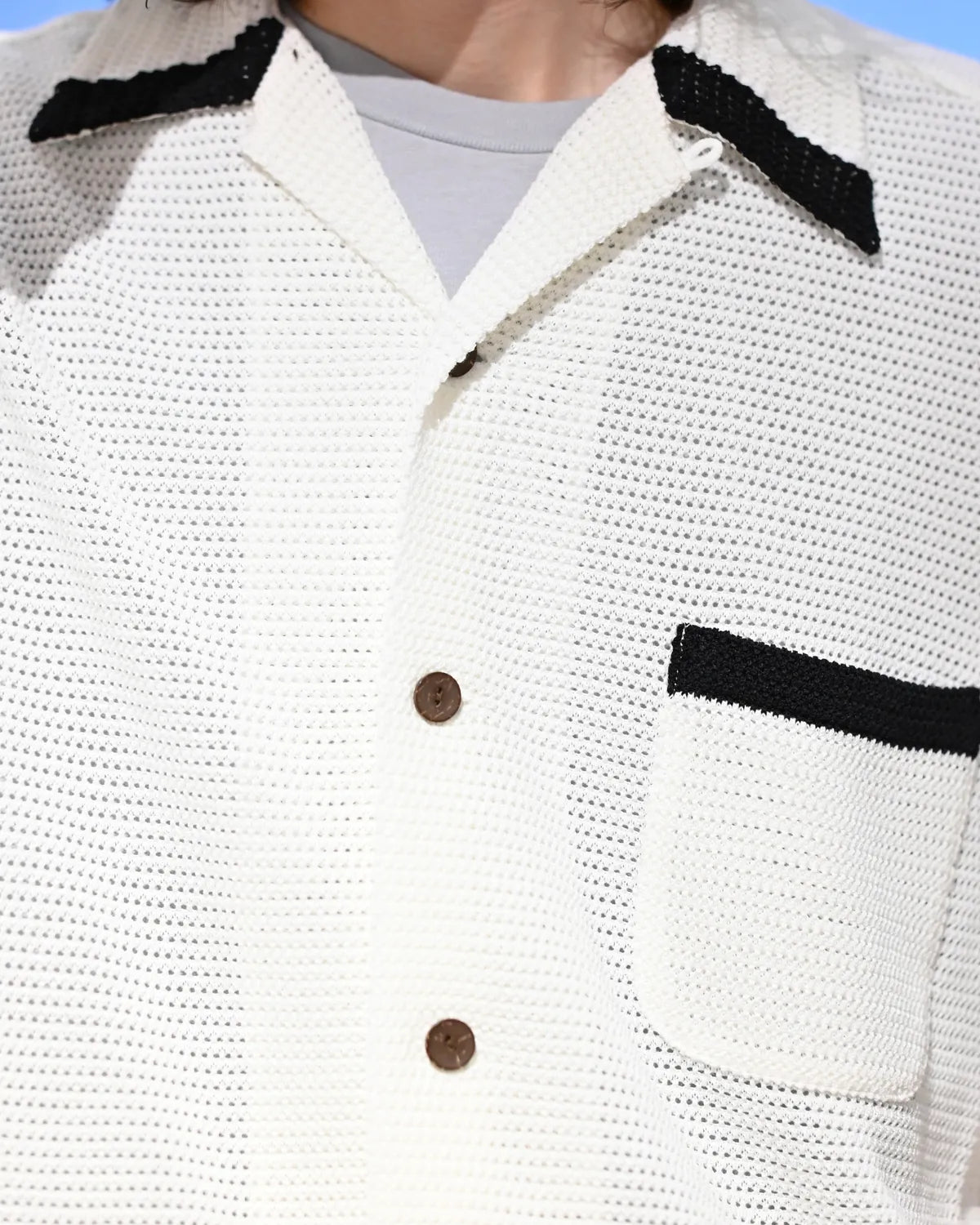 WACKO MARIA / KNIT SHIRT -TYPE-2- (26SS-WMK-KN02)