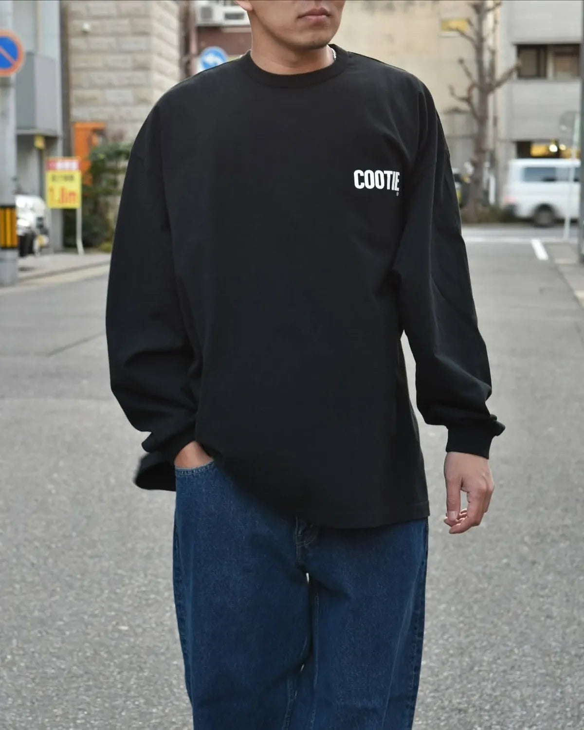 COOTIE PRODUCTIONS® / AD Processing Oversized L/S Tee (CTE-24A334)