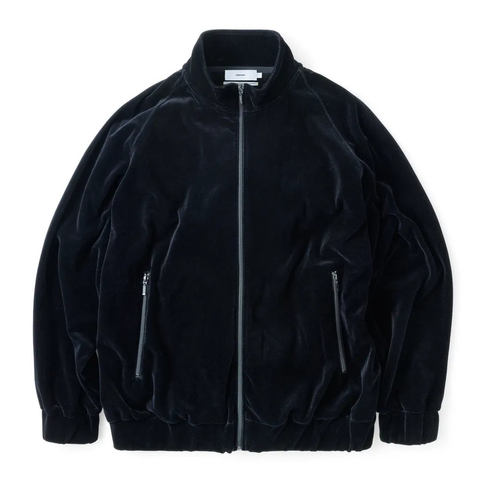 Graphpaper / Compact Velour Track Jacket (GM243-70290)