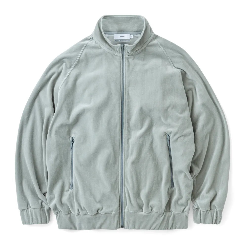 Graphpaper / Compact Velour Track Jacket (GM243-70290)