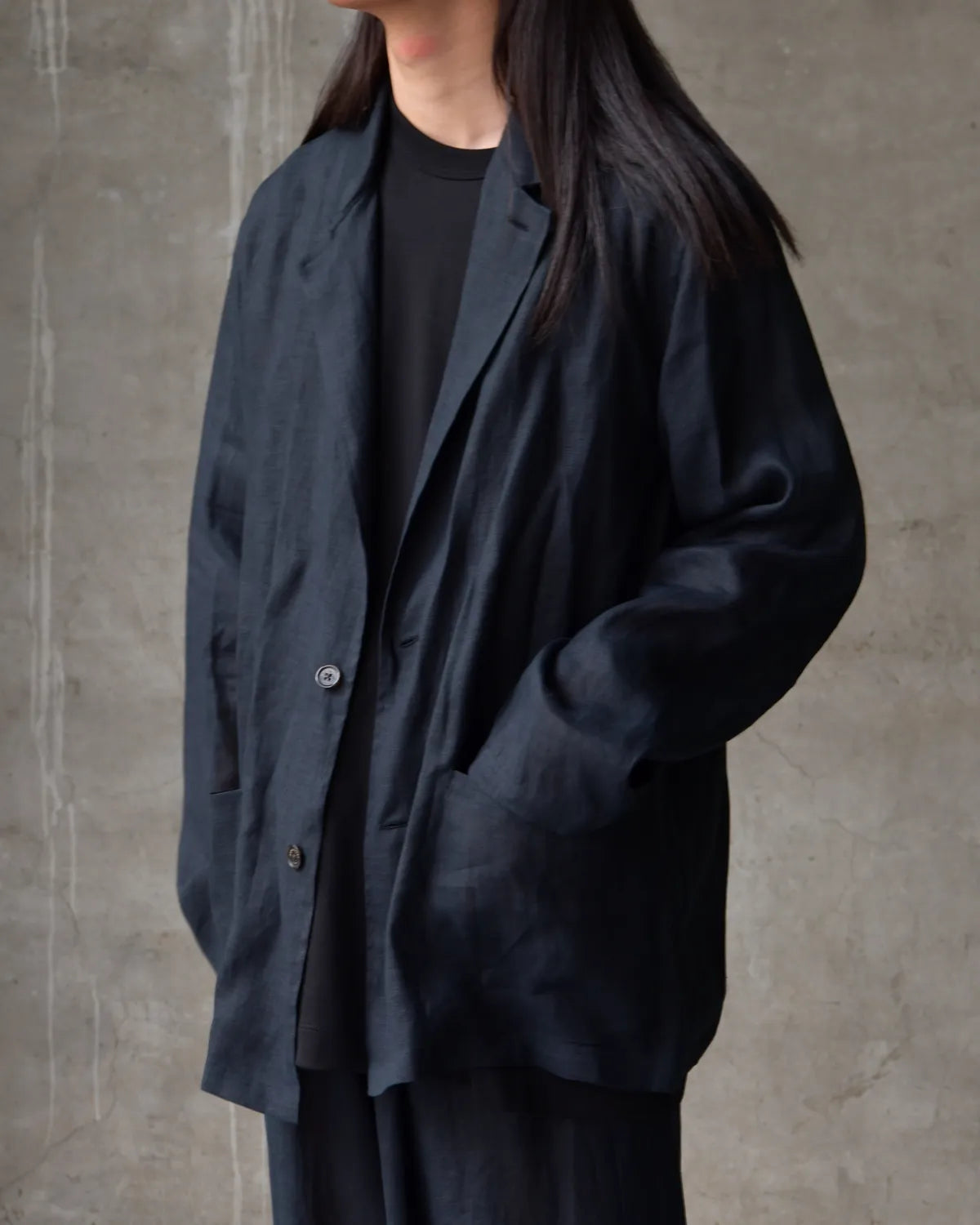 MARKAWARE / Hemp Shirting / Shirt Jacket (A26B05JK01C)