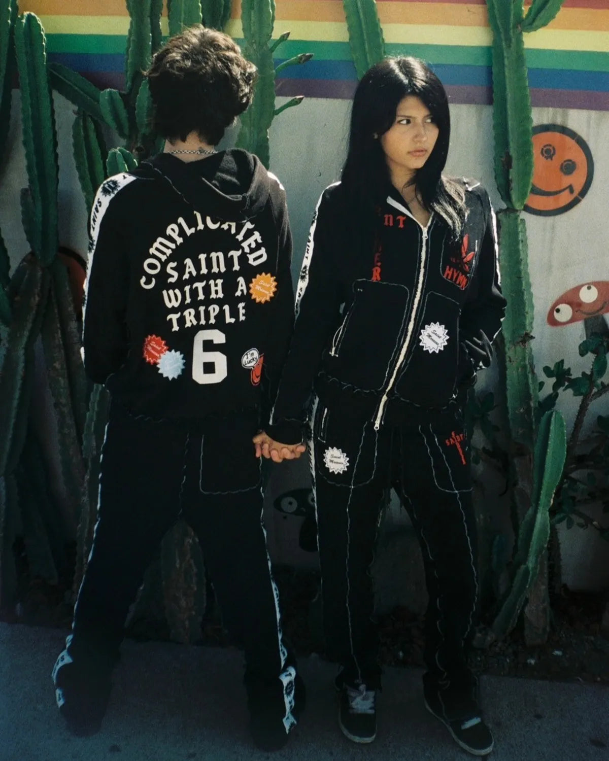 ©︎SAINT Mxxxxxx × A LOVE MOVEMENT / ALM_SWEAT PANTS (SM-HR1-0000-C70)